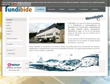 Tablet Screenshot of fundibide.com